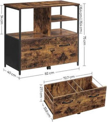 Bookfield Cabinet Home Office Bookcase Organizer Rack Stand - waseeh.com