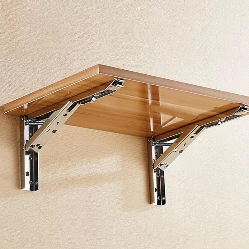 Wall-Mounted Straight Wooden Shelve Decor - waseeh.com