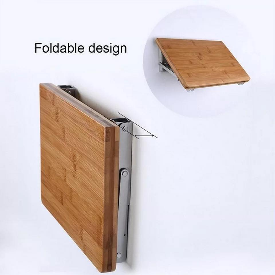 Wall-Mounted Straight Wooden Shelve Decor - waseeh.com