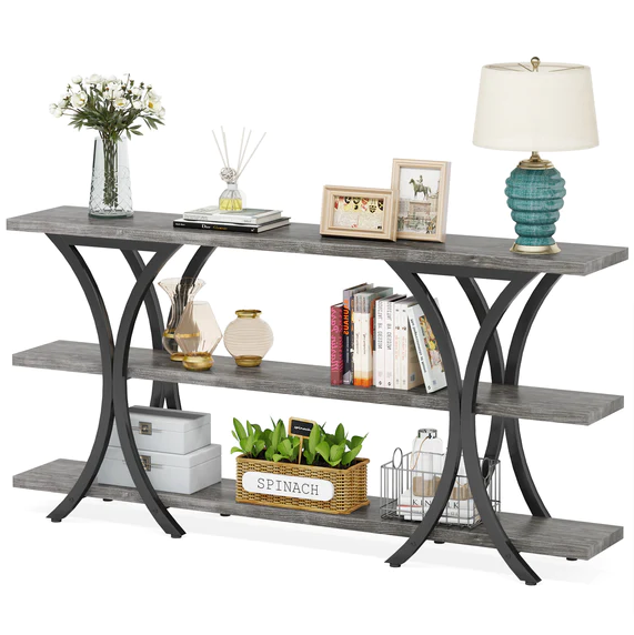 Vitrine Lounge Living Room Console Organizer Table - waseeh.com