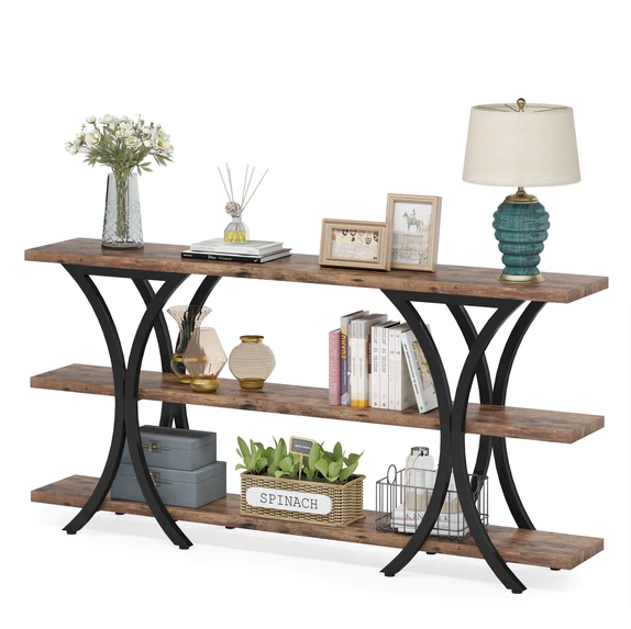 Vitrine Lounge Living Room Console Organizer Table - waseeh.com