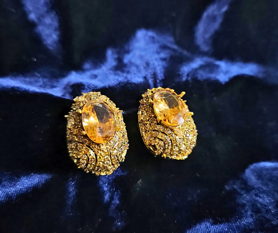 Golden Gleam Studs