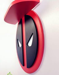 Dead Pool Marvel Kids Bedroom Floating Organizer Shelve - waseeh.com