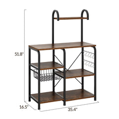 Ktaxon 5-Tier Bakers Kitchen Utility Microwave Oven Rack - Special