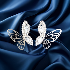 Butterfly Zircon Studded Earring