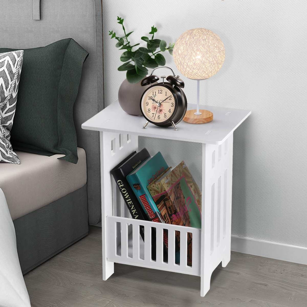 Modern Bedside Organizer Side Table - waseeh.com