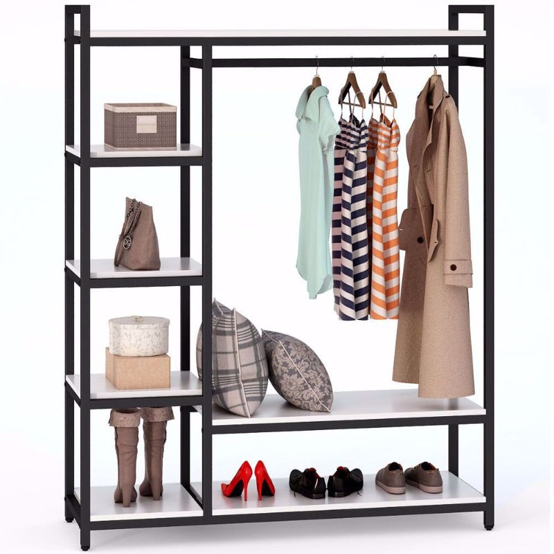 Marcellina Coat Shoe Cloth Organizer  Rack - waseeh.com