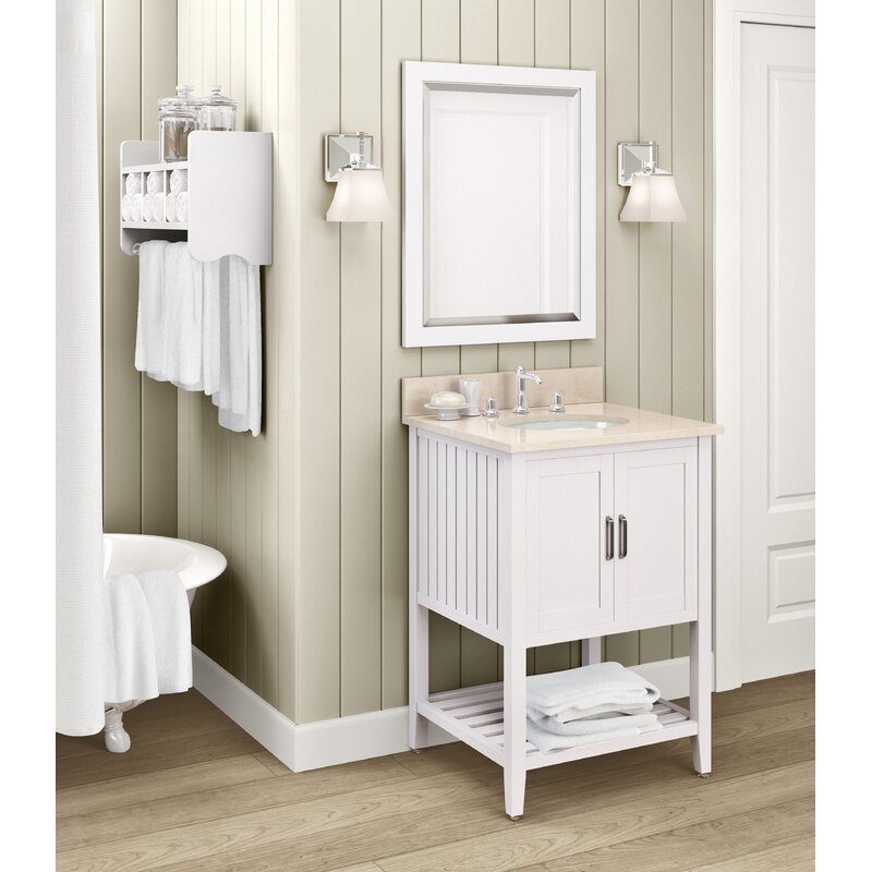 Davida Bathroom Floating Organizer Towel Shelve - waseeh.com