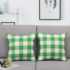 Intriguing Check Filled Cushion - waseeh.com