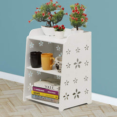 Adroit Side Bookcase Organizer Table Rack - waseeh.com