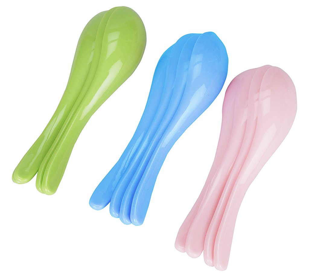 Meijie Soup Spoons (12 pcs) - waseeh.com