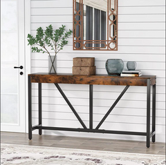 Vestibule Living Lounge Entryway Room Organizer Console Table - waseeh.com