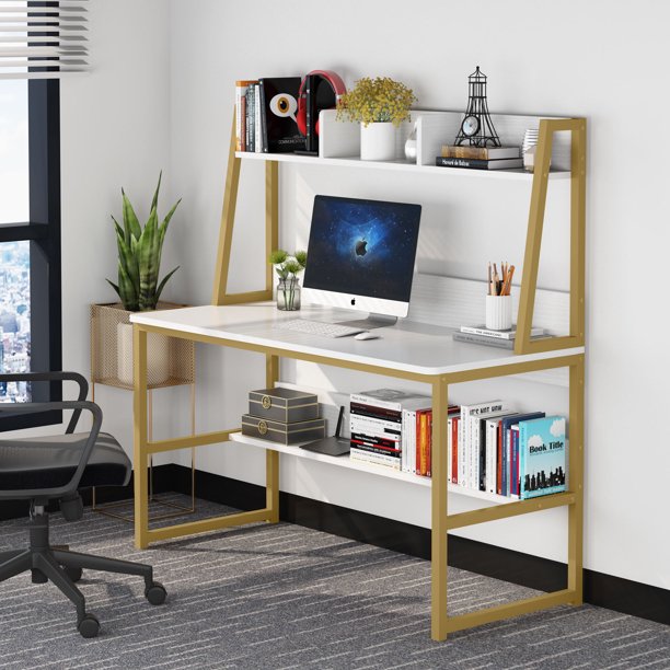 AJAX Bedroom Office Computer Work Desk Organizer Table - waseeh.com