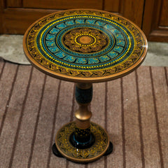 Nakshi Art Wooden Table (16") - waseeh.com