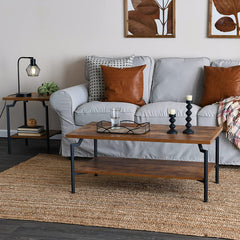 Hickory Crown Modern Sofa Living Lounge Bed Side Table - waseeh.com