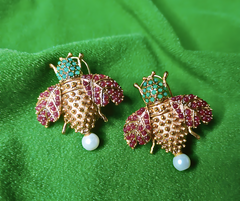 Honey Bee Earrings