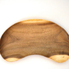 Cashew Nut Shape Wooden Platter Tray - waseeh.com