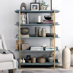 American Teviot Bedroom Living Bookcase Shelve Storage Rack Decor - waseeh.com