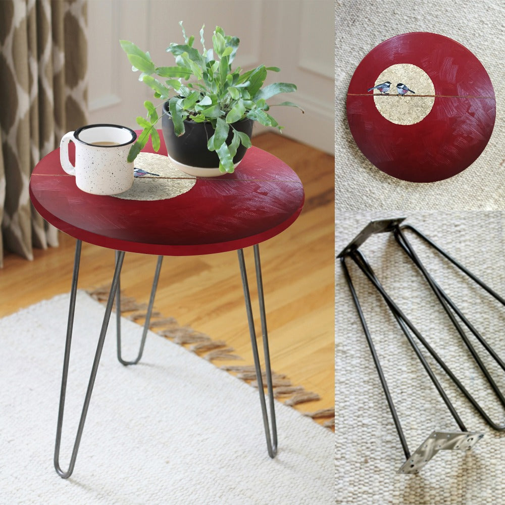 Night Herons Living Lounge Center Side Hairpin Table - waseeh.com