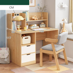 Scandi Kids Bedroom Bookselve Study Work Desk