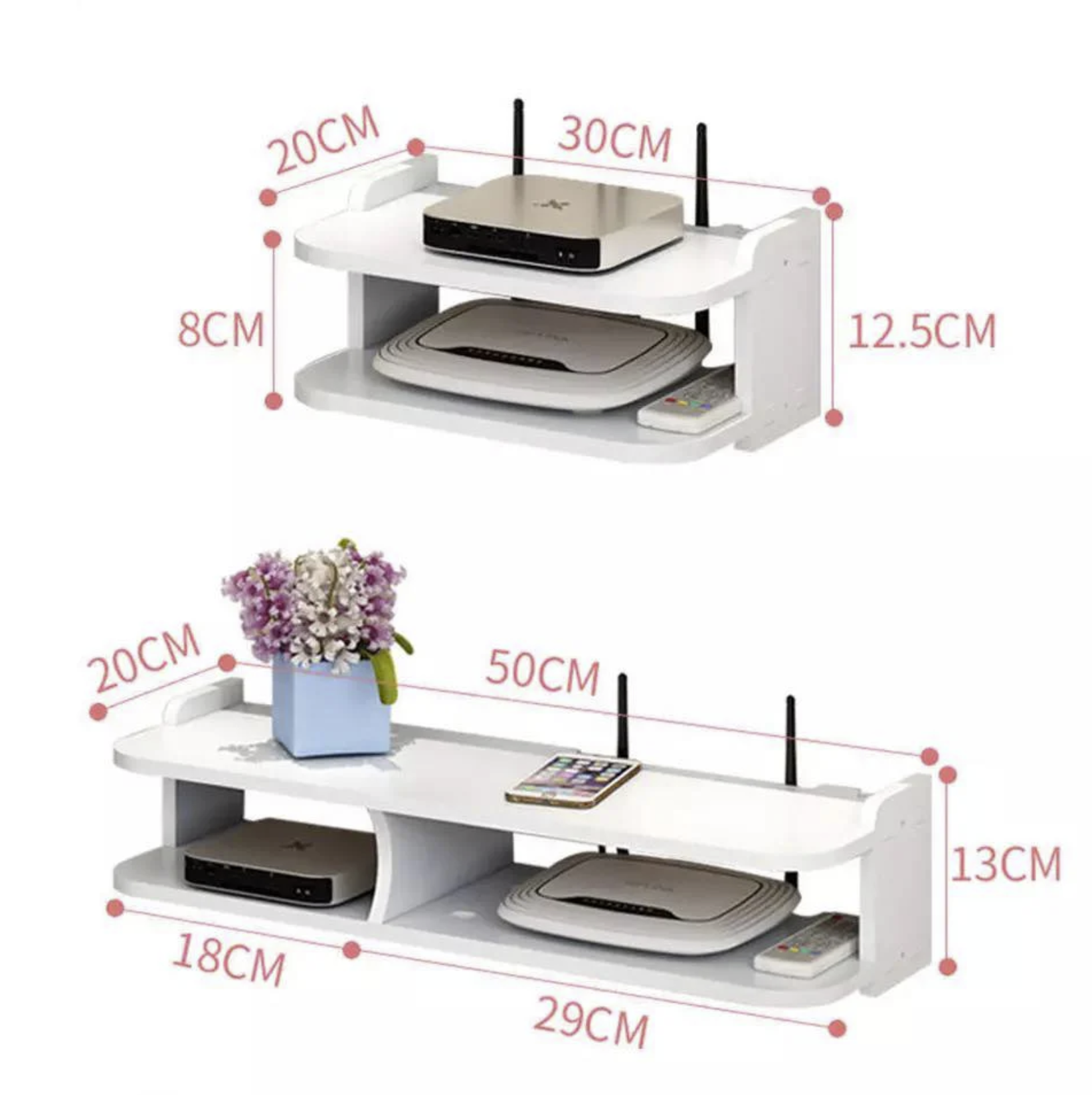 Floating Wifi Lounge Living Room Organizer Shelve Special