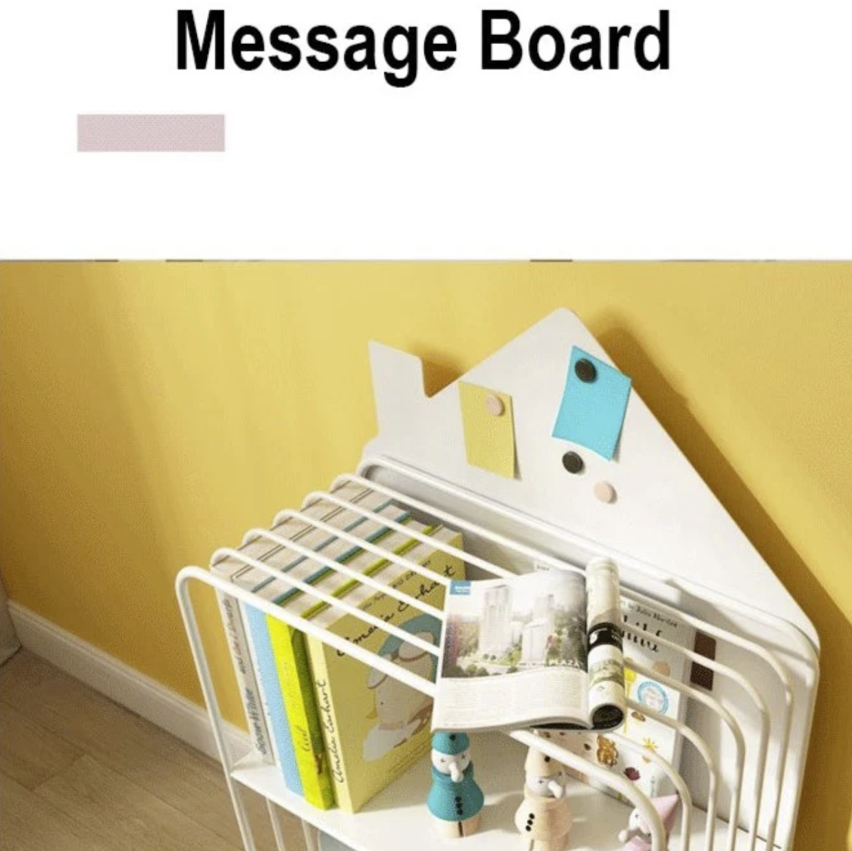 Sisi House Bookcase Kids Organizer Rack