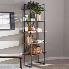 Lindos Living Drawing Room Bookcase Shelve Organizer Decor Rack - waseeh.com