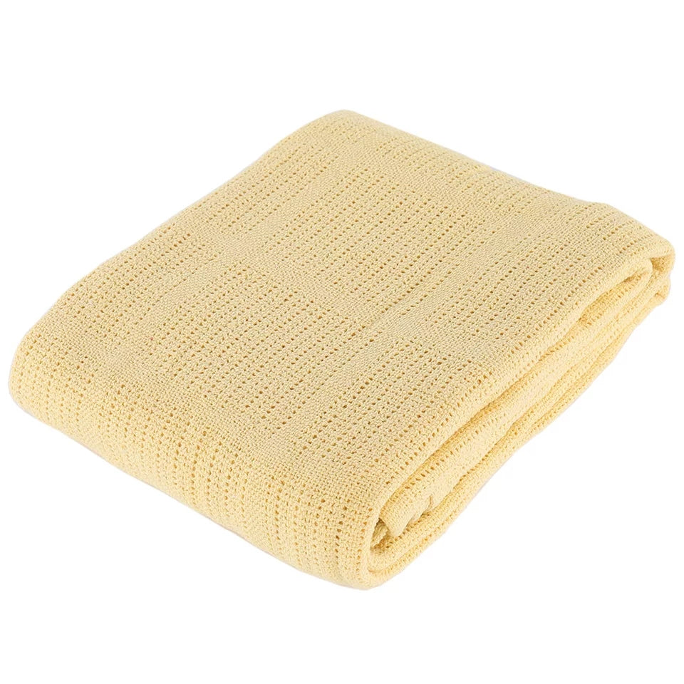 Bamboo Cotton Baby Blanket - waseeh.com