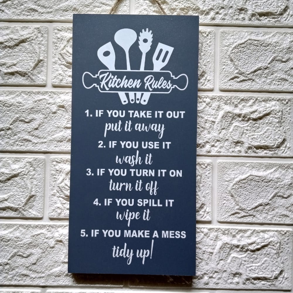 Wall "Life Lesson" Caption Decor - waseeh.com