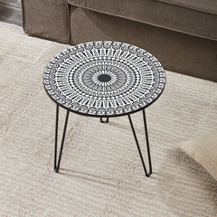 Mystic Mysteries Living Lounge Center Side Hairpin Table - waseeh.com