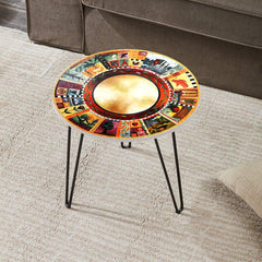 Sierra Madre Living Lounge Coffee Center Side Hairpin Table - waseeh.com