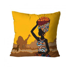 African Sunset Cushion Covers (Pack of 3) - waseeh.com