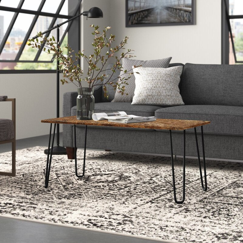 Revoli Living Lounge Center Side Hairpin Side Table - waseeh.com