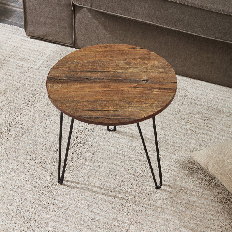 Lustre Shakes Living Lounge Center Side Hairpin Table - waseeh.com