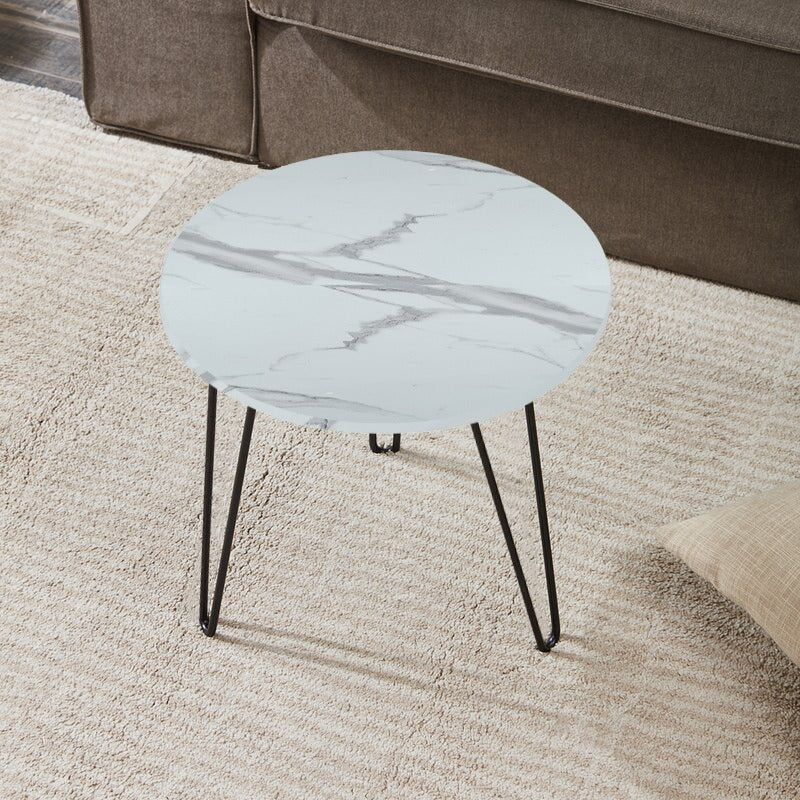 Lustre Shakes Living Lounge Center Side Hairpin Table - waseeh.com