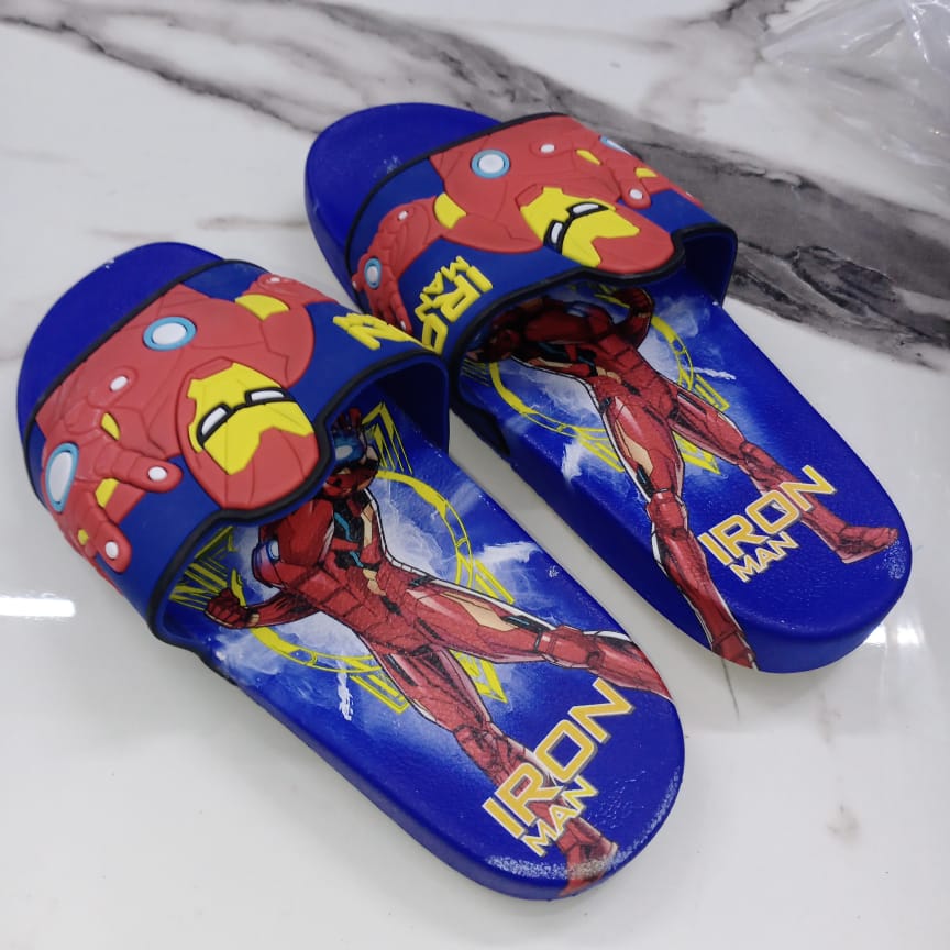 Ironman Kids Slippers (Blue) - waseeh.com