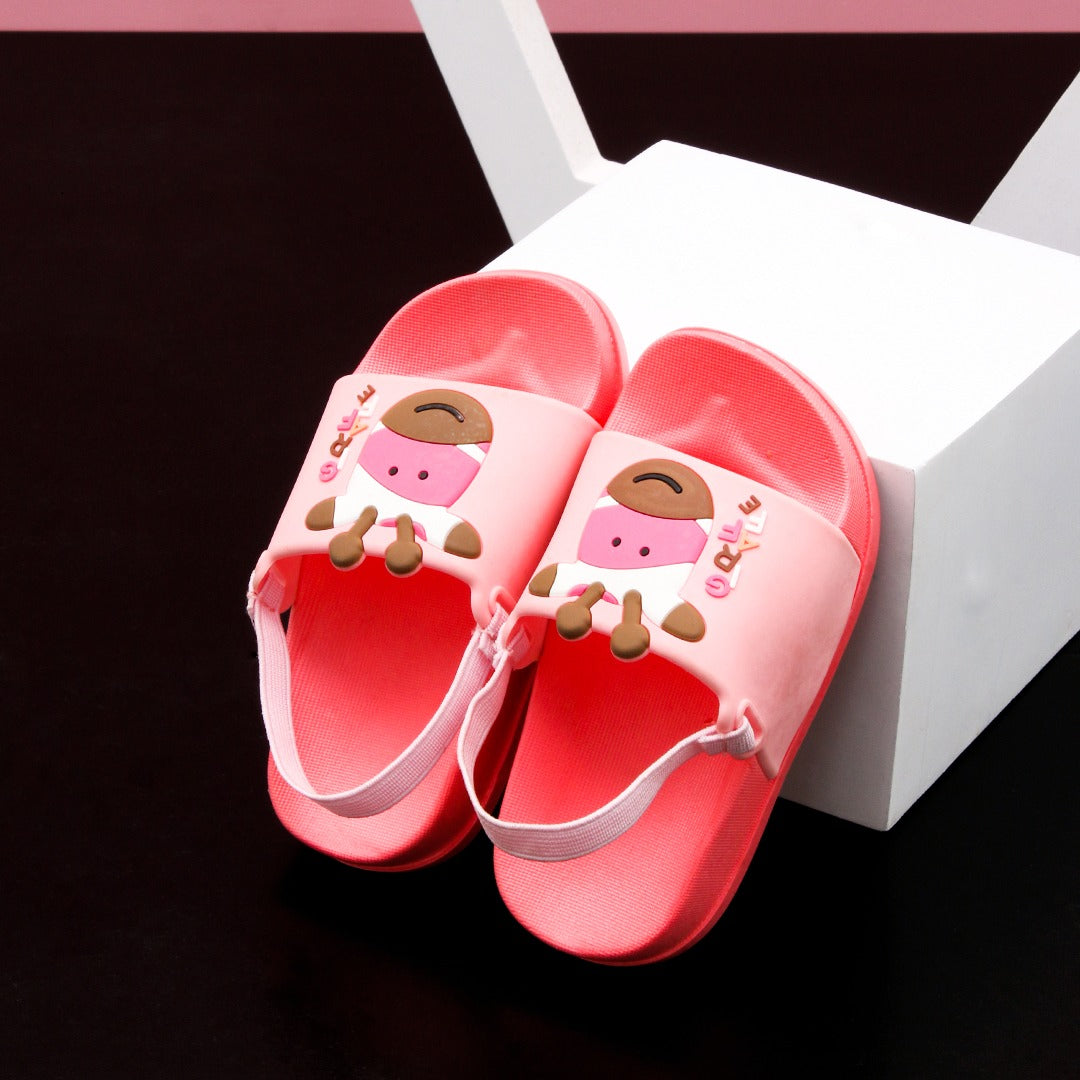 Giraffe Kids Slippers (Pink) - waseeh.com