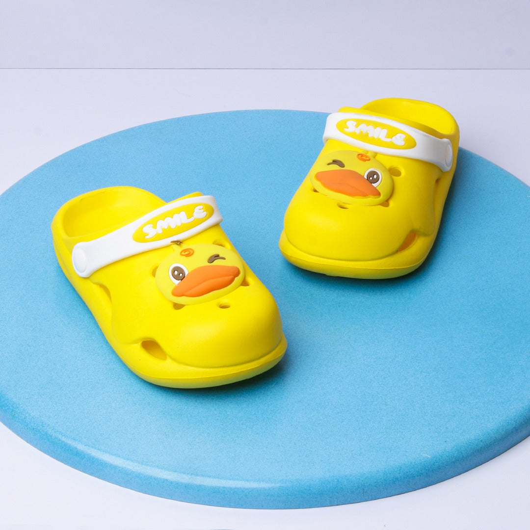 Smily Chick Baby Slippers (Yellow) - waseeh.com