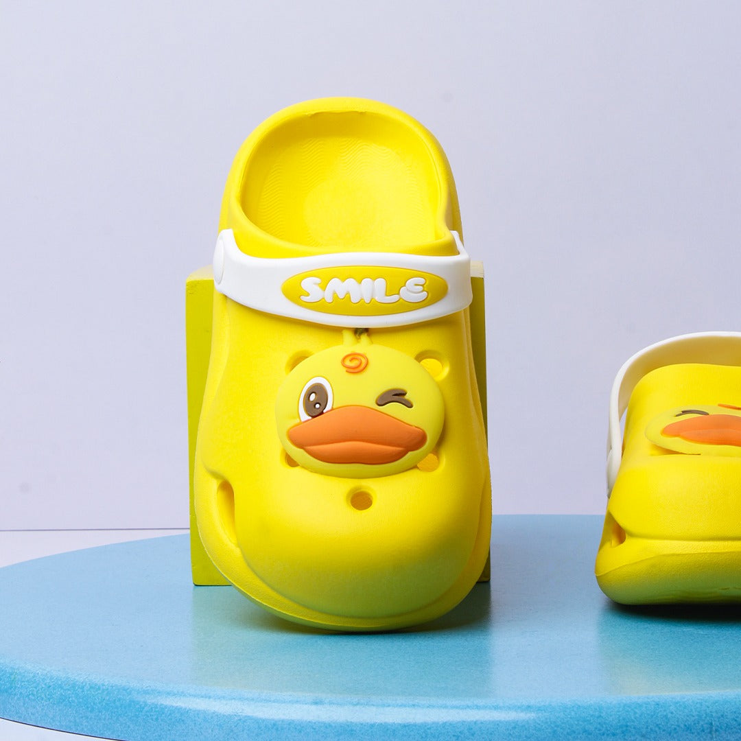 Smily Chick Baby Slippers (Yellow) - waseeh.com