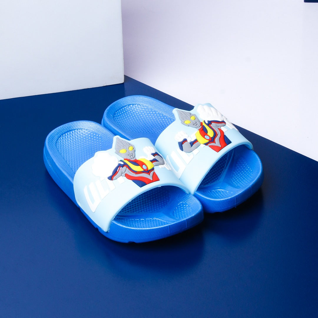 Ultraman Kids Slippers (Blue) - waseeh.com