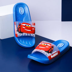 The Cars Kids Slippers (Blue) - waseeh.com