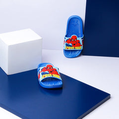 Spiderman Kids Slippers (Blue) - waseeh.com