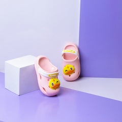 Smily Chick Baby Slippers (Pink) - waseeh.com