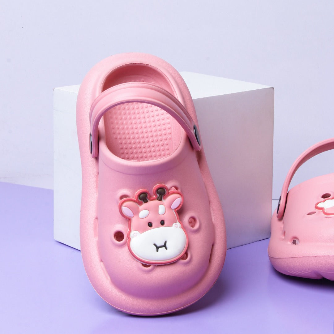 Winter Bear Baby Slippers (Pink) - waseeh.com