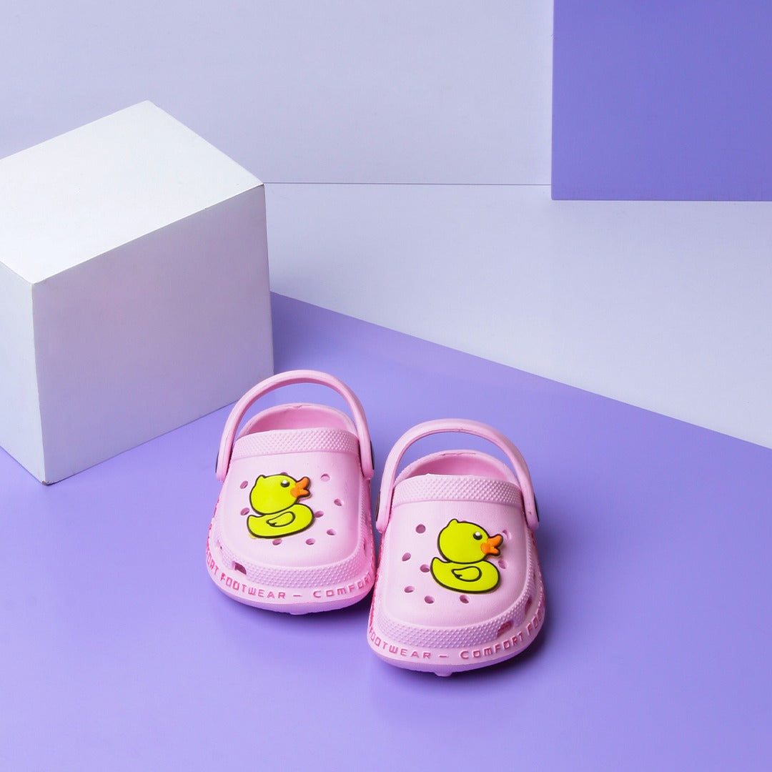 Kids Ducky Slippers (Pink) - waseeh.com