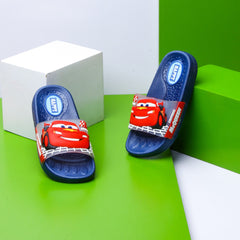 The Cars Kids Slippers (Dark Blue) - waseeh.com