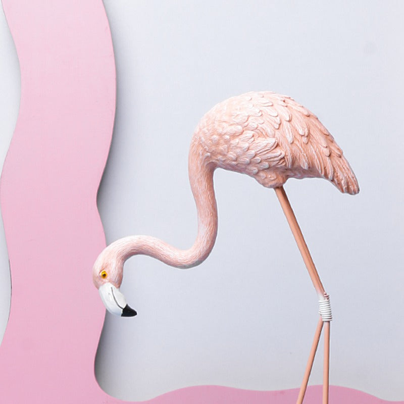 Flamingo Statue Decor - waseeh.com