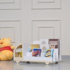 Kids Truck Bookcase Living Bedroom Organizer Rack - waseeh.com