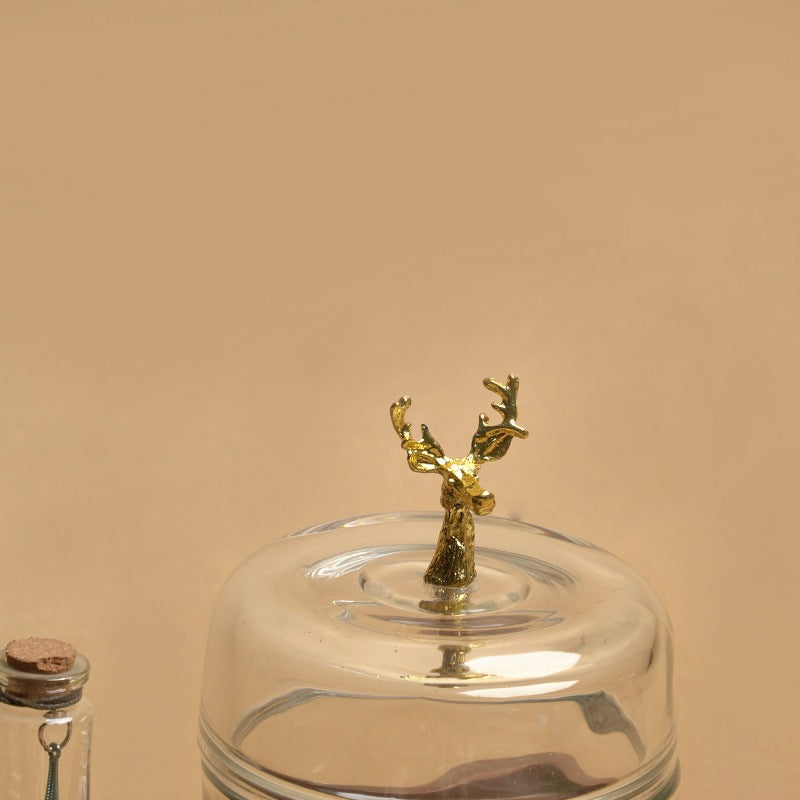 Golden Stag Candy Jar - waseeh.com