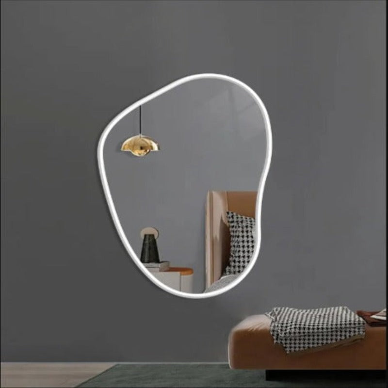 Pond Wall Hanging Irregular Mirror Decor - waseeh.com